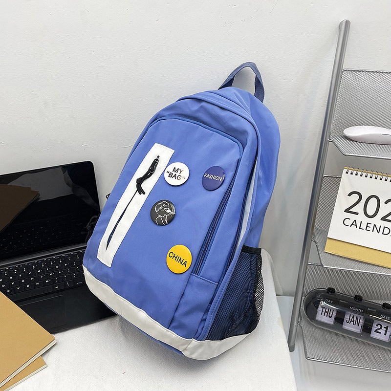 Harajuku Style Student Backpack - Large Capacity Travel Bag