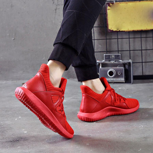 Harajuku Inspired Men’s Breathable Outdoor Running Sneakers