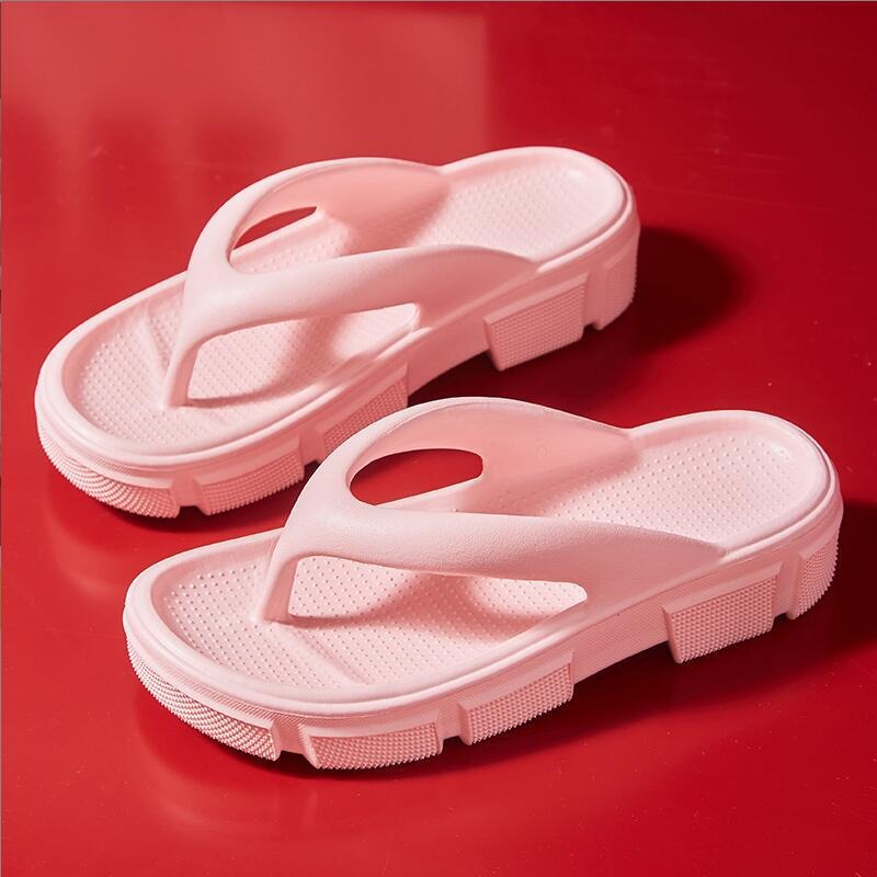 Custom Wedge Slippers - Soft Non-Slip Beach Flip-Flops