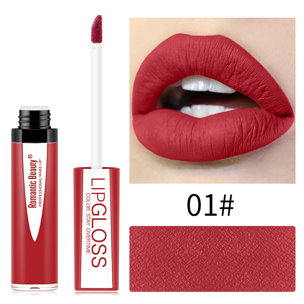 Waterproof Matte Texture Lip Glaze - Harajuku Style