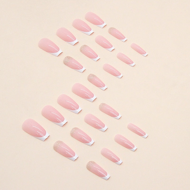 Glittery Harajuku Style Girl’s Manicure Wearable Nails