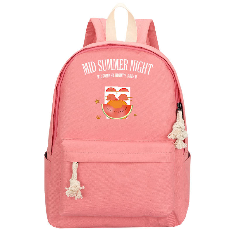 Harajuku-Inspired Anime Backpack for Students