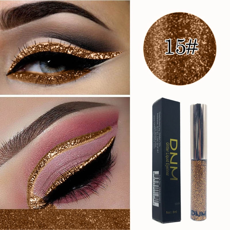 16 Colors Metallic Eyeliner and Eyeshadow Pen