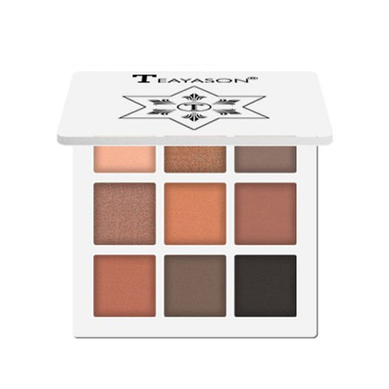 Beauty Glazed 9-Color Eyeshadow Palette - Playful Pink & Yellow