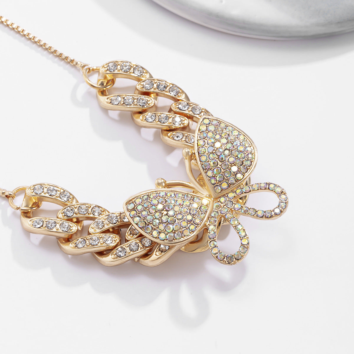 Diamond Butterfly Bracelet - Retro Harajuku Style