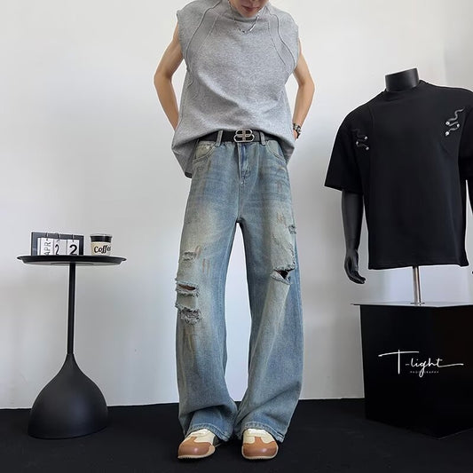 Retro Wide Leg Pants - Versatile Summer Style