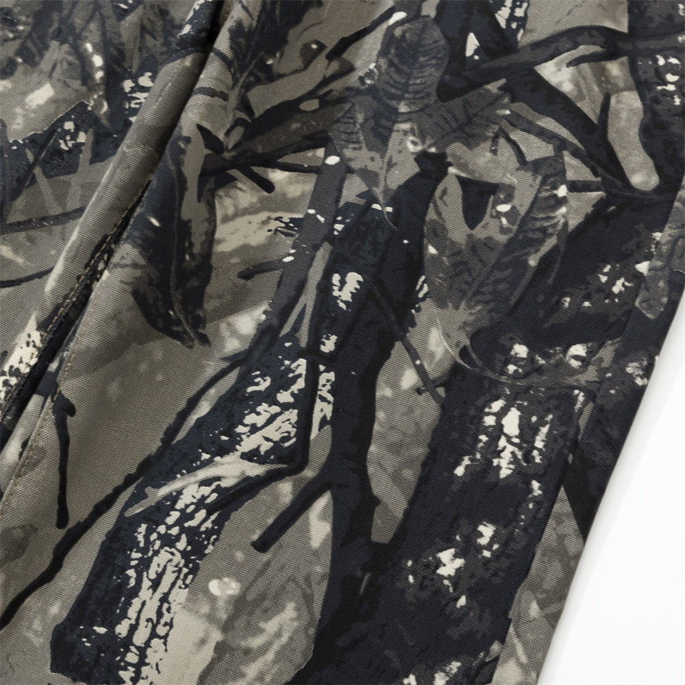 Men's Harajuku Style Digital Print Camouflage Work Pants