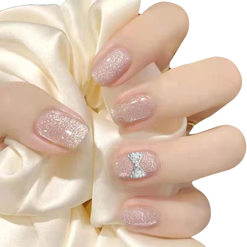 Harajuku Style Cat Eye Spar Heavy Industry Fake Nail Art