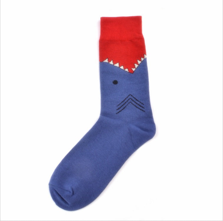 Playful Animal Print Colorful Socks