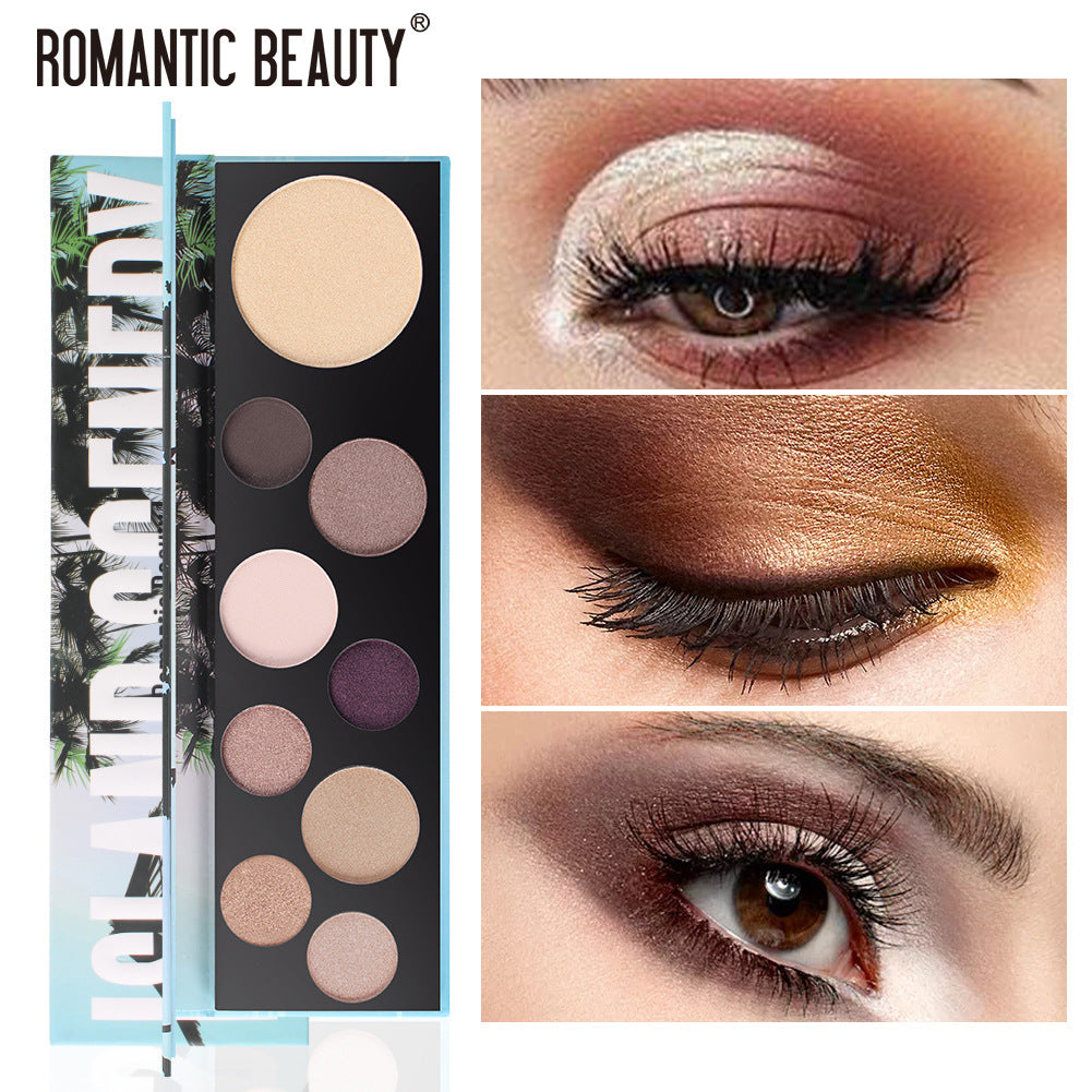 9-Color Bubble Eye Shadow Palette – Harajuku Inspired