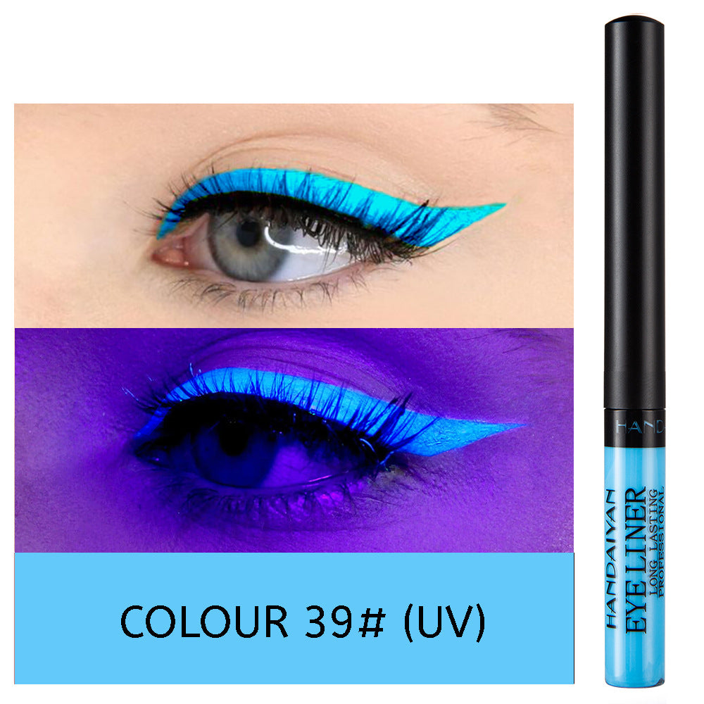 12 Color Matte Liquid Eyeliner - Long Lasting & Non-Smudge