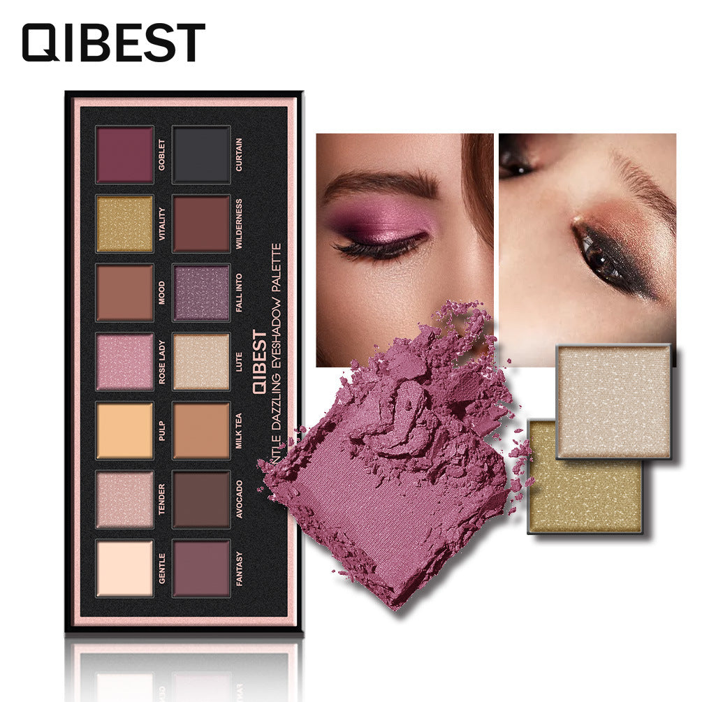 14 Color Matte Eyeshadow Palette - Low Key Luxury