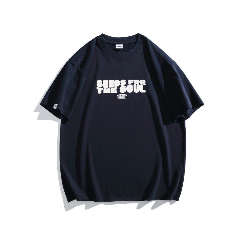 Harajuku Style Letter Printed T-Shirt for All