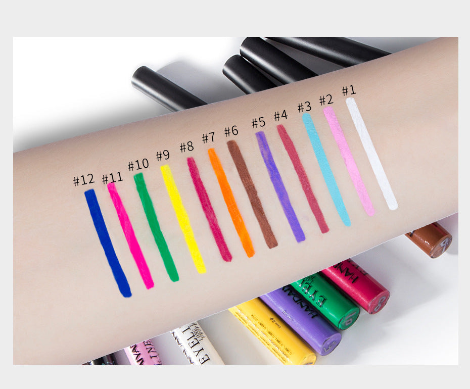 Bold Color Matte Liquid Eyeliner - Quick Dry & Smudge-Proof