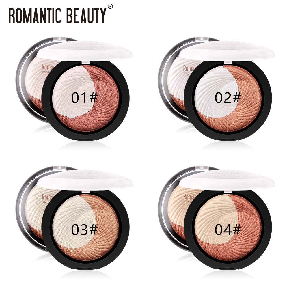 Two-Color Highlight Powder for Harajuku Style