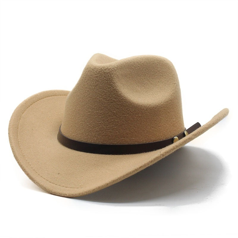 Harajuku Denim Hat – Stylish Western Inspired Felt Hat for All