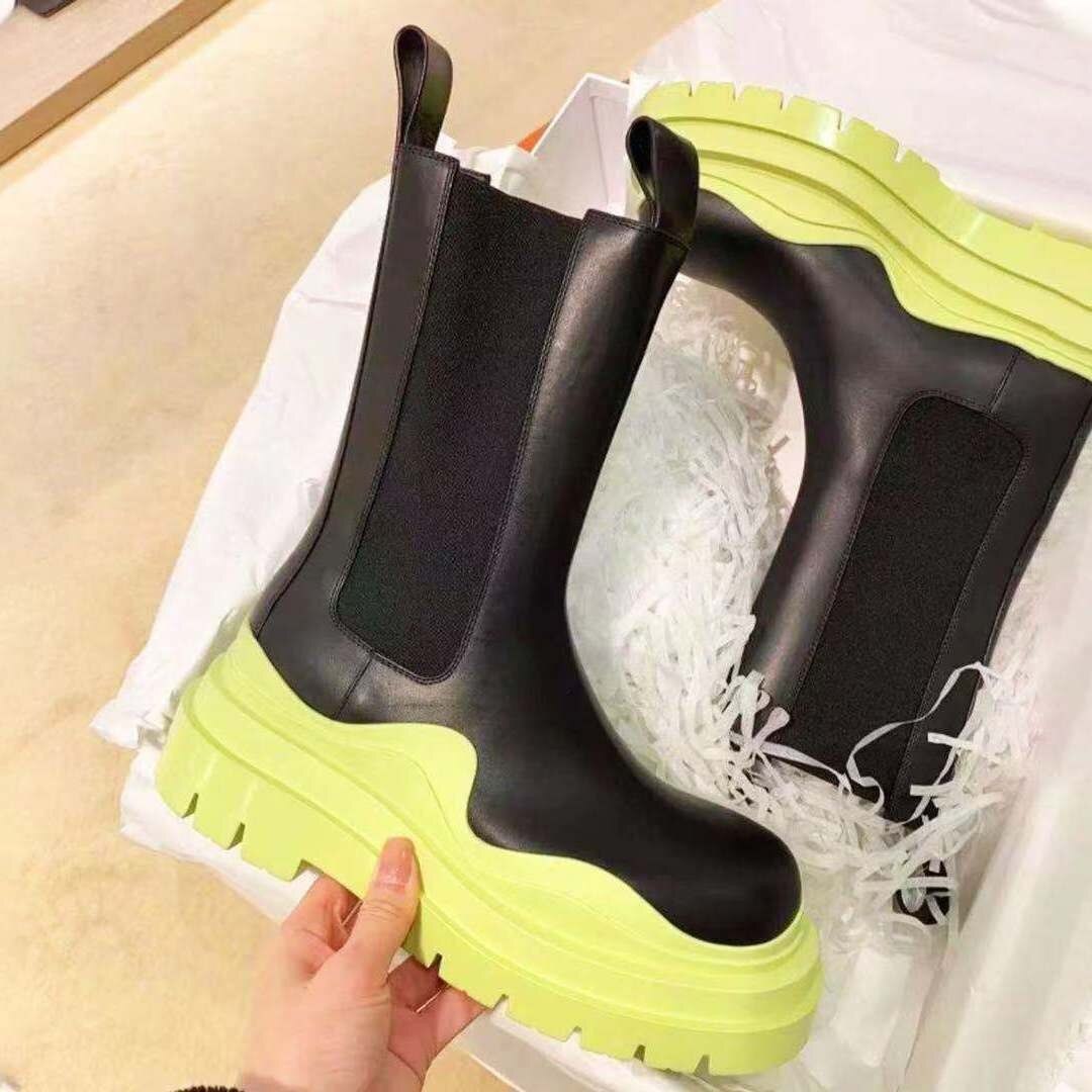 Harajuku Style Mid-Calf Boots for Women