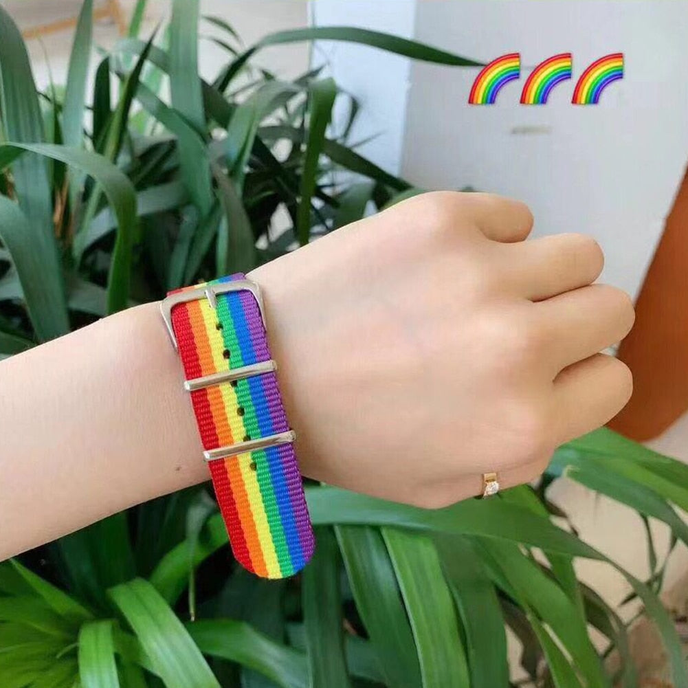 Colorful Rainbow Friendship Bracelets for Women and Men