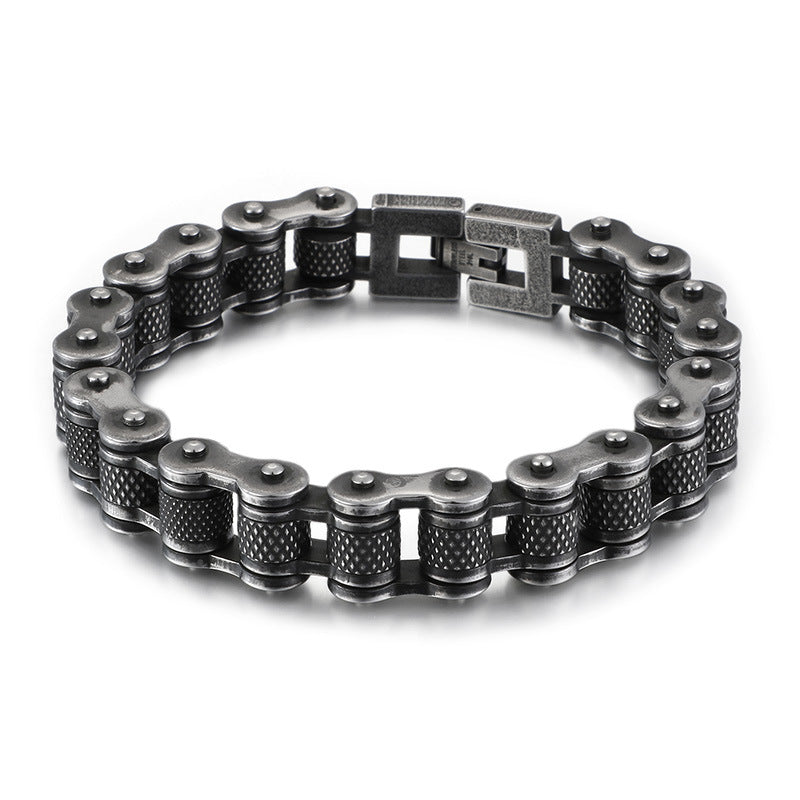 Harajuku Style Bicycle Chain Bracelet for Men