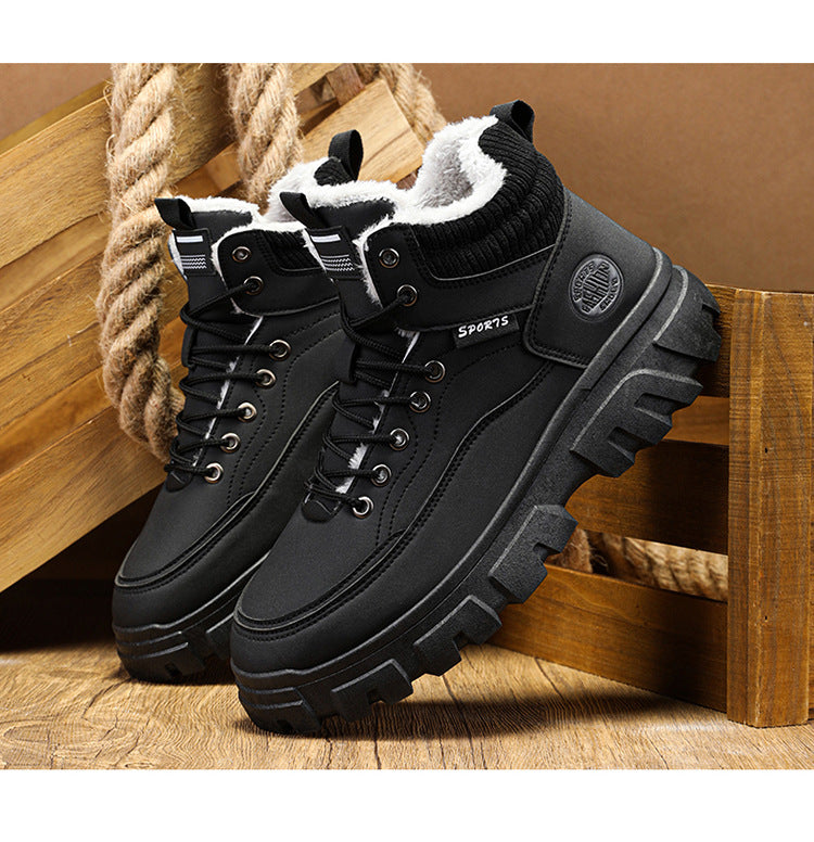 Men's Trendy Suede High Top Boots