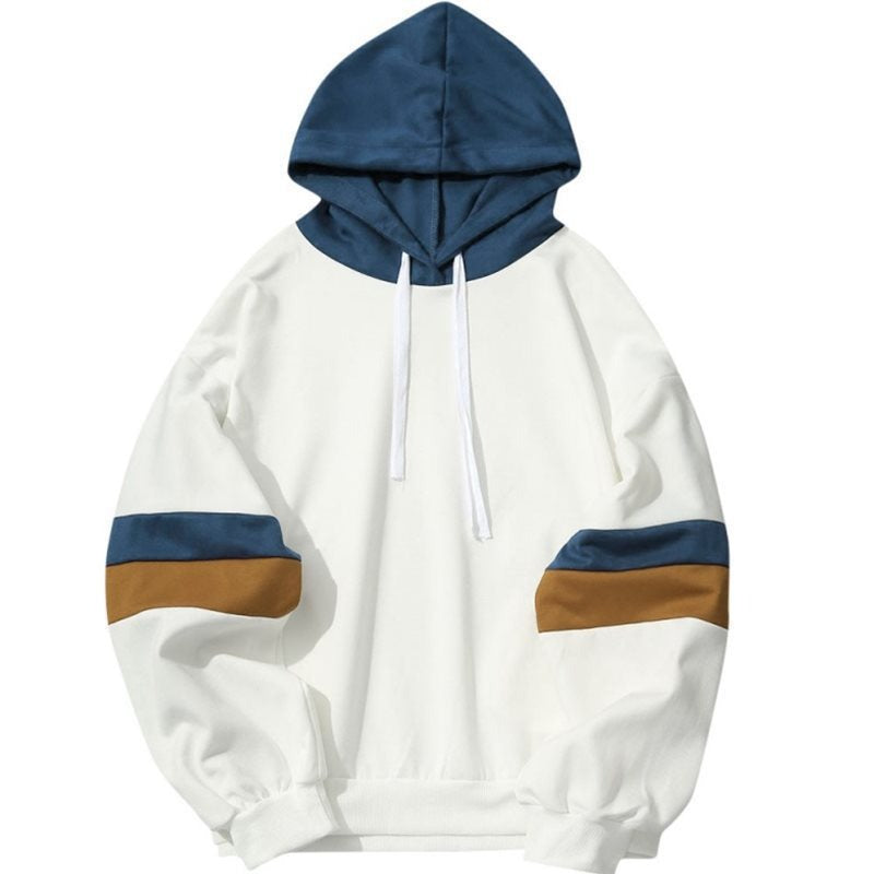 Harajuku Style 3D Patchwork Hoodie & Hat Set
