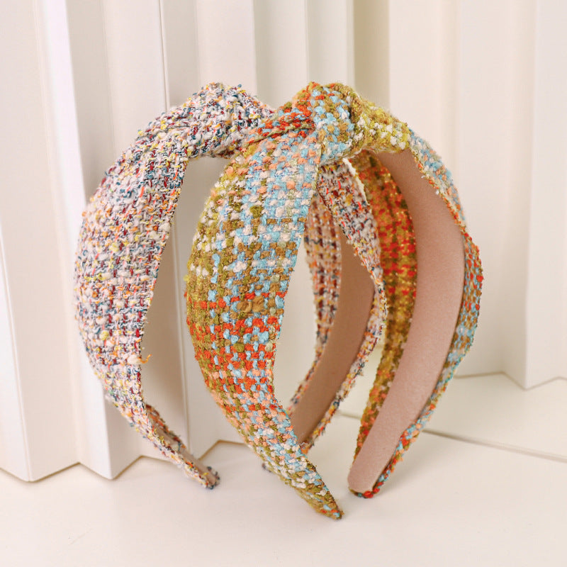 Woolen Hair Accessories Knot Headband F664