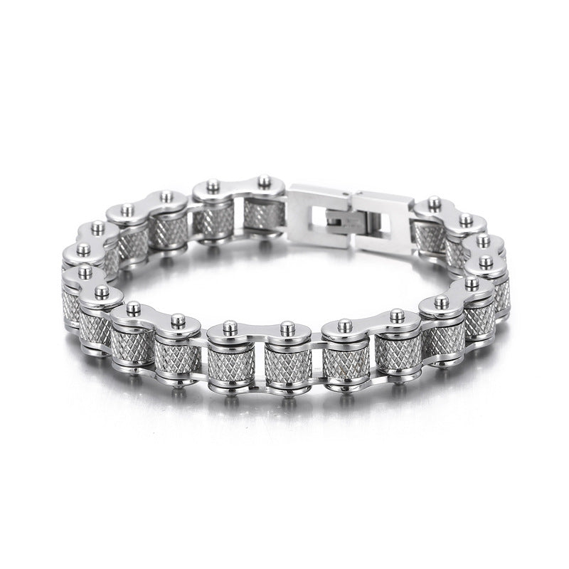 Harajuku Style Bicycle Chain Bracelet for Men