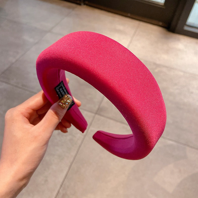 Candy Colored Thick Sponge Hair Hoop