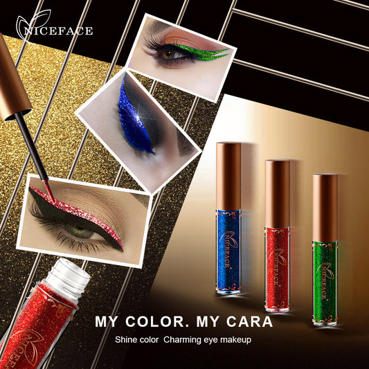 Shiny Metallic Diamond Liquid Eyeliner - Harajuku Style