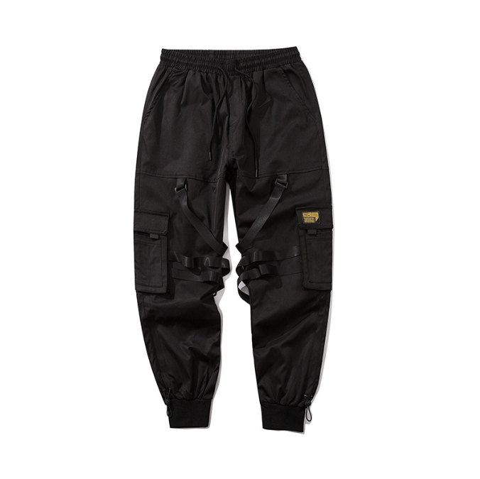 China Chic Diablo Functional Windwork Pants - Harajuku Style