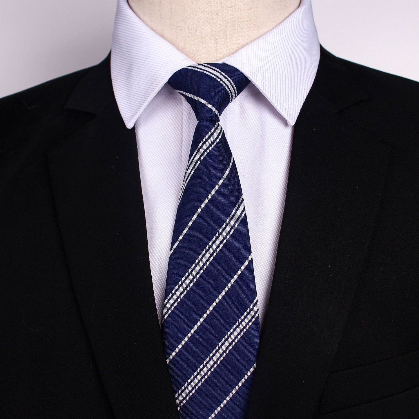 British Style School Uniform Striped Tie
