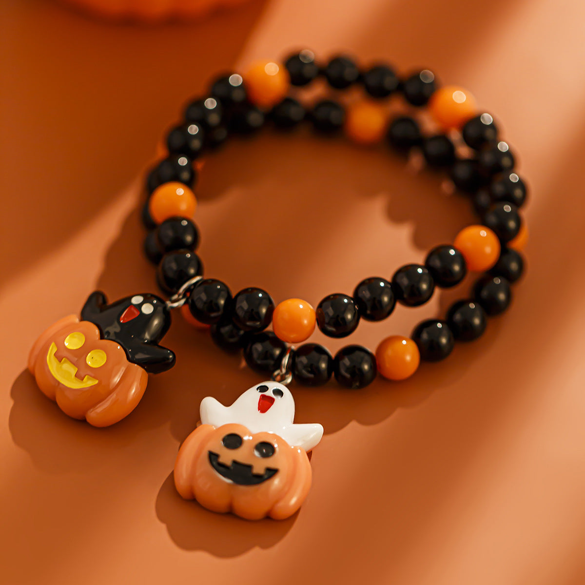 Ghost Pumpkin Bracelet Halloween Party Ghost Witch Bracelet