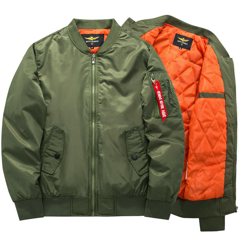 Men's Plus Size Casual Cotton Jacket - Harajuku Inspired