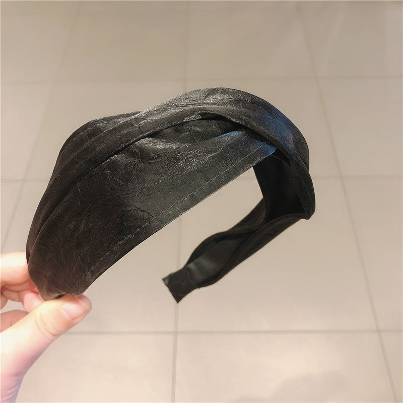 Korean Retro Wide-Brimmed Headband
