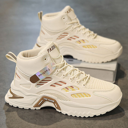 Harajuku Style High Top Sneakers for Men