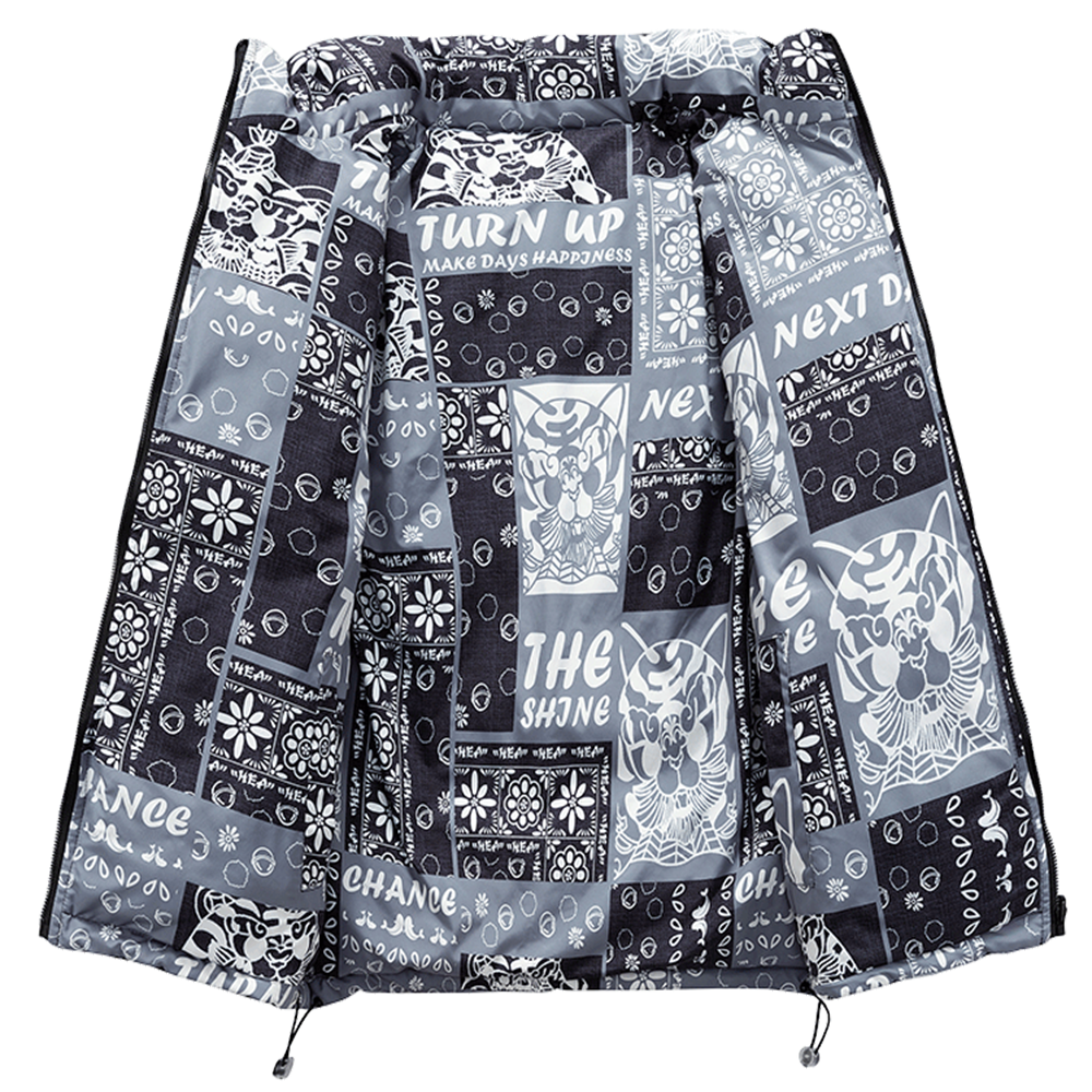 Double-Sided Casual Cotton Jacket for Men