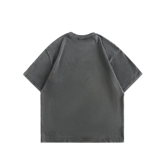 Harajuku Style Loose Fit Short Sleeved T-Shirt for Men