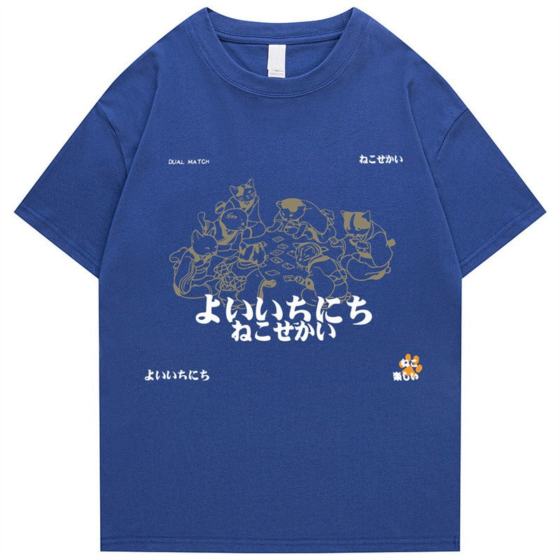 Vintage Japan Kanji Cartoon Graphic Tee