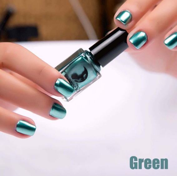 14 Color Metallic Mirror Nail Polish - Harajuku Style