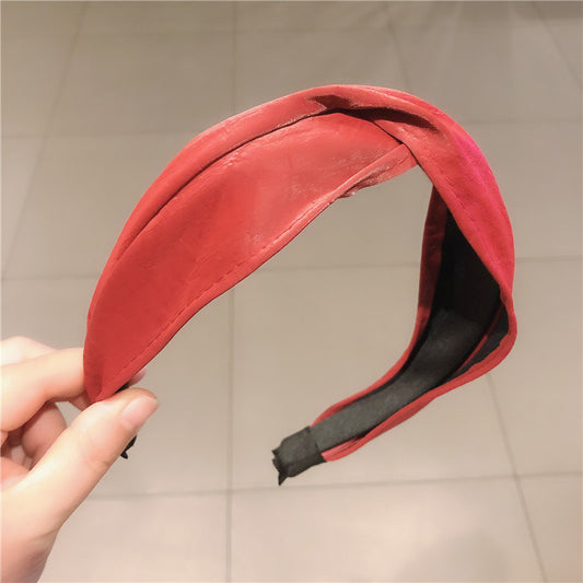 Korean Retro Wide-Brimmed Headband