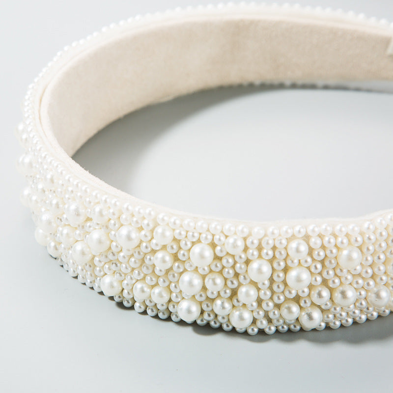 Trend Light Luxury Pearl Headband