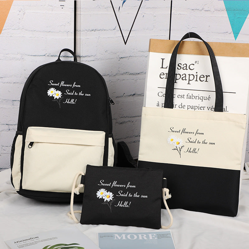 Cute Harajuku Style 3-Piece School Backpack Set