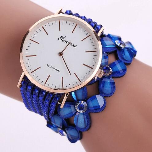 Crystal Diamond Women's Bracelet Watch - Harajuku Style