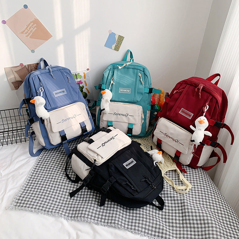 Playful Harajuku Style Junior High School Backpack