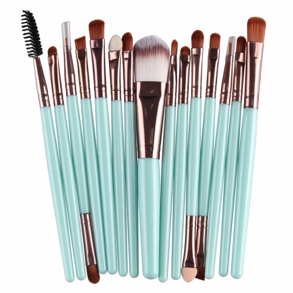 15Pcs Harajuku Style Makeup Brushes Set