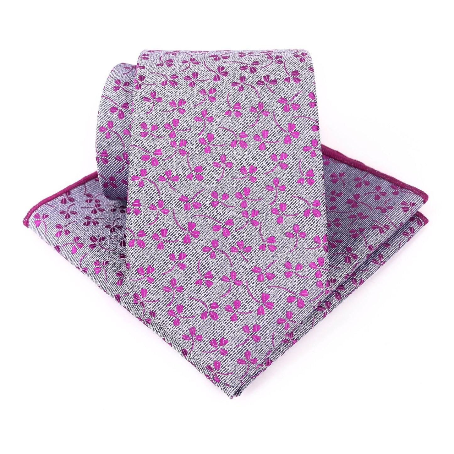 Men's Pineapple Dragonfly Pattern Jacquard Tie