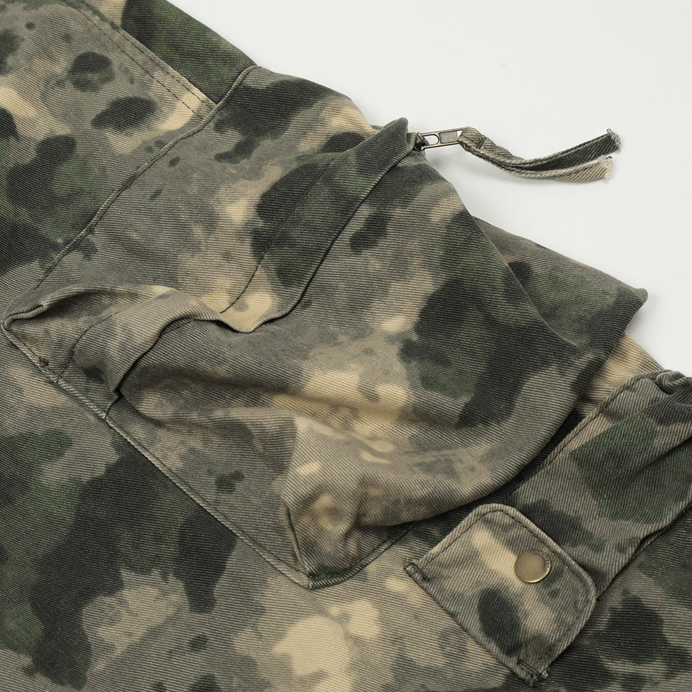 Men's Harajuku Style Multi-Pocket Tactical Work Pants
