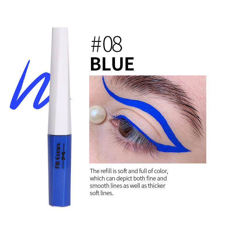 Rainbow Fluorescent Eyeliner - Waterproof & Quick-Drying