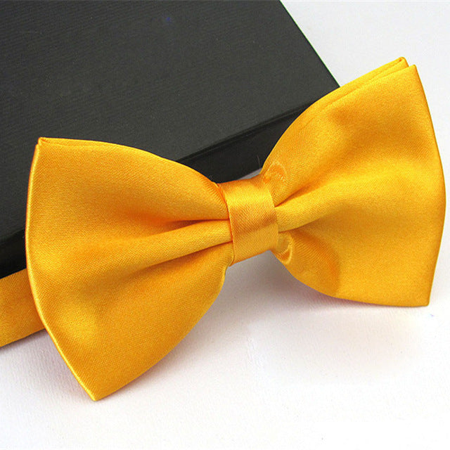 Classic Satin Bow Tie for Men