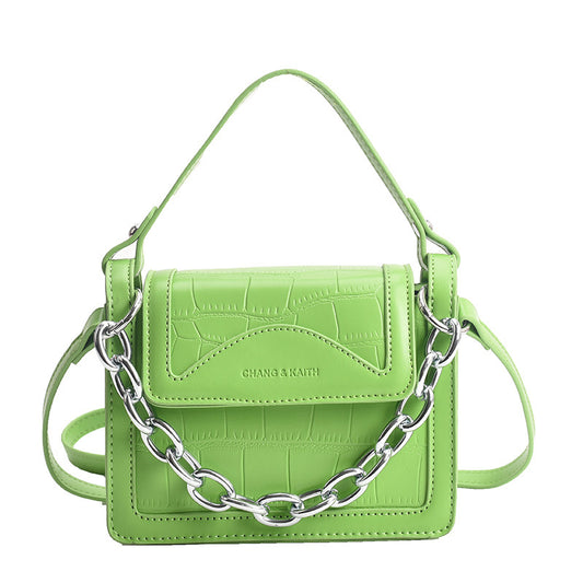 Trendy Crocodile Pattern Shoulder Bag – Harajuku Style